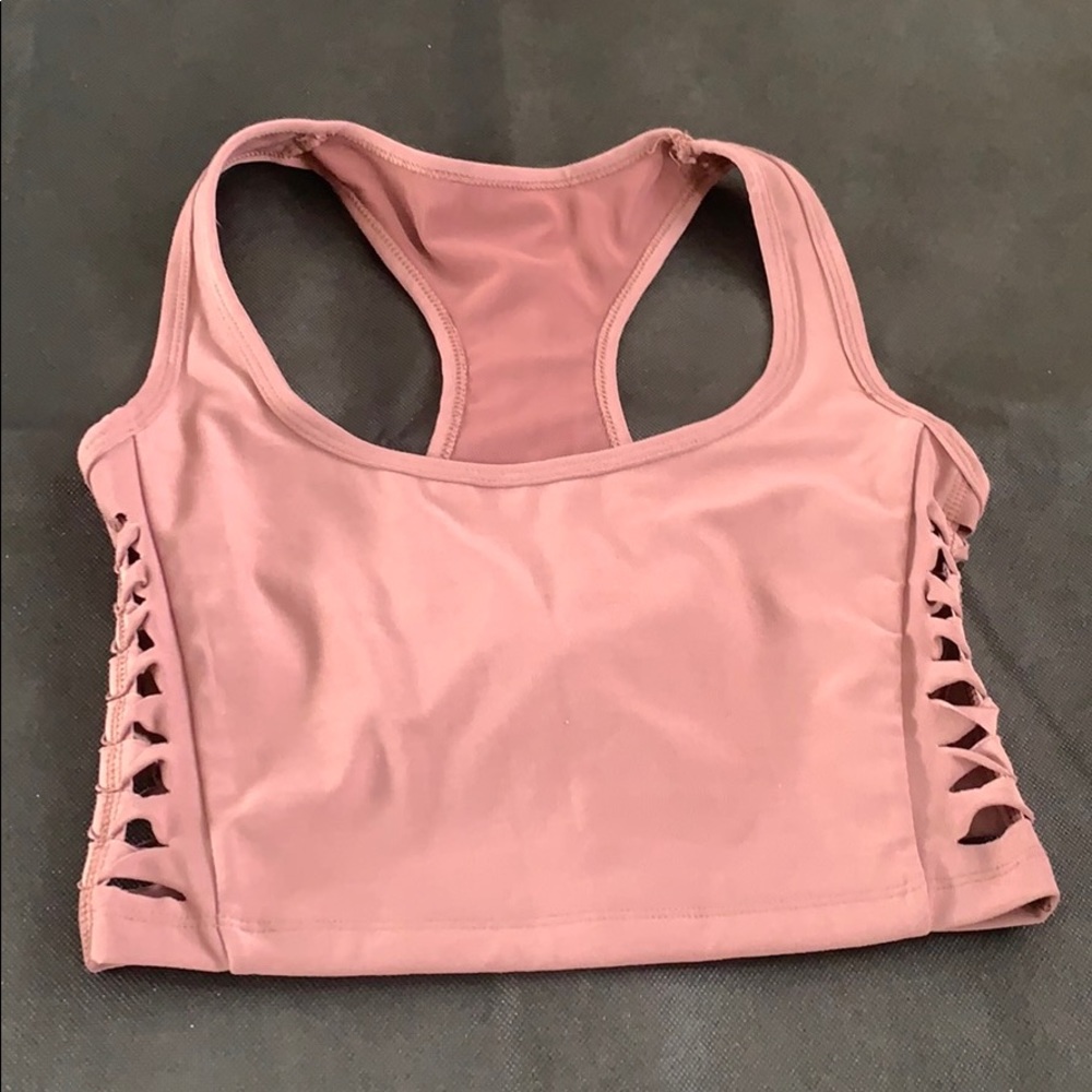FOREVER21 TOP SPORTS PURPLE TOP SMALL